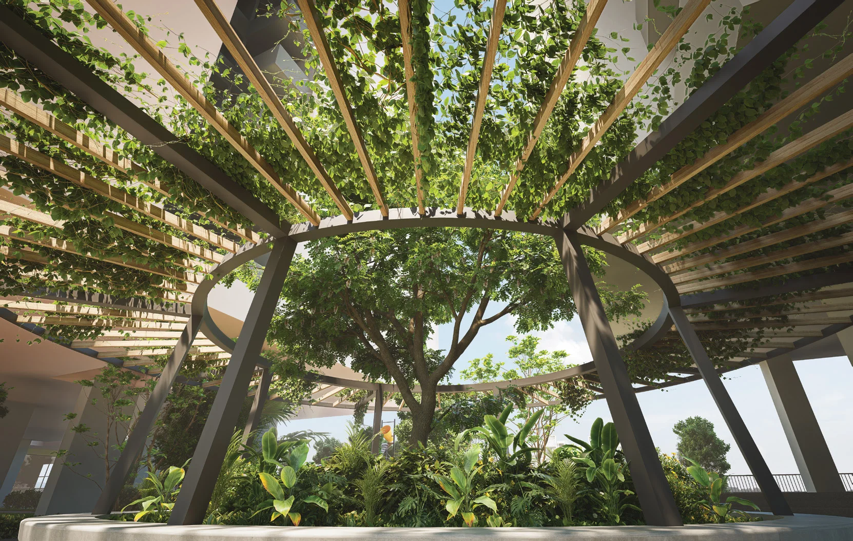 ARRA Residences Ring Garden, artist's impression