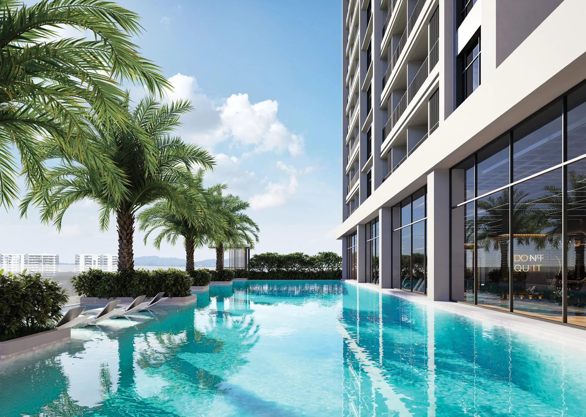 ARRA Residences swimming pool, artist's impression