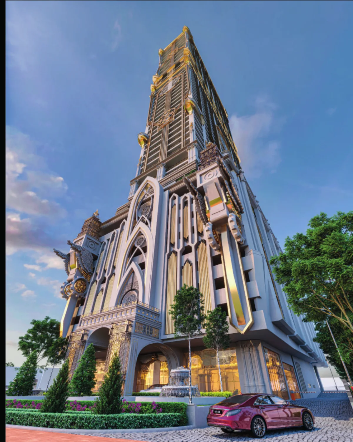 Arte Solaris tower exterior, artist's impression