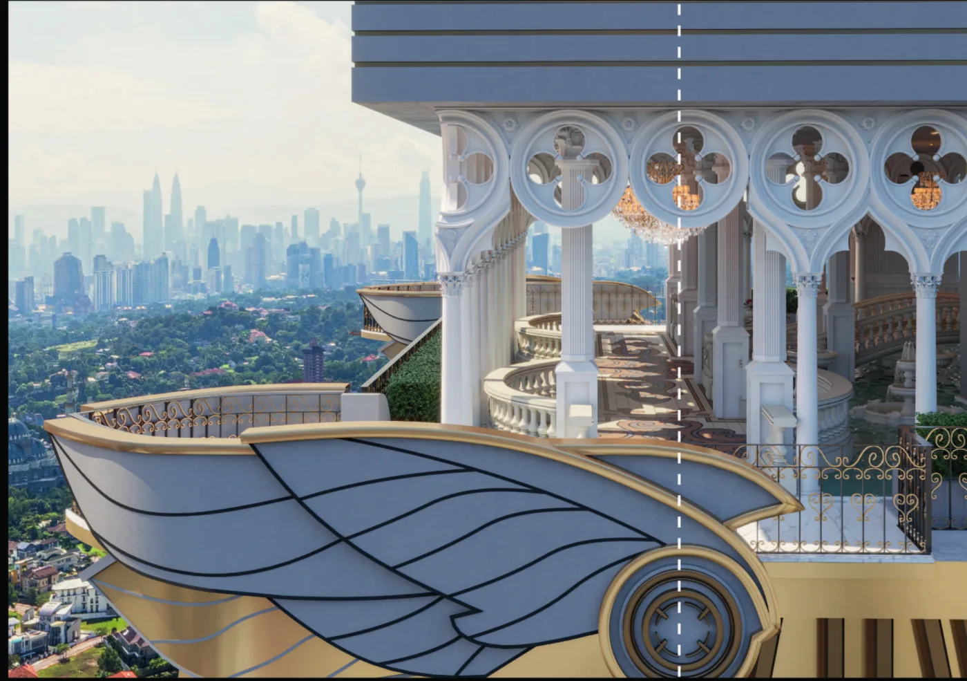 Arte Solaris Winged Sky Deck, artist's impression