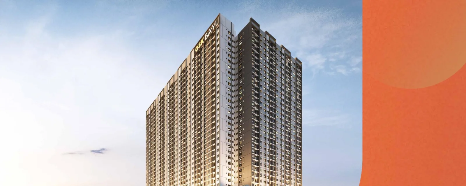 Bayu @ Mori Park tower facade, artist's impression