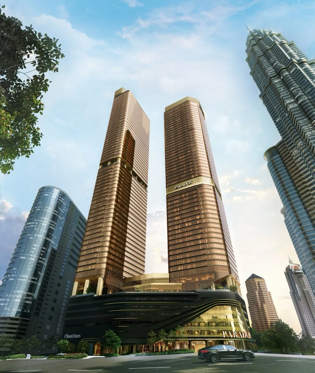CloutHaus KLCC facade, artist's impression