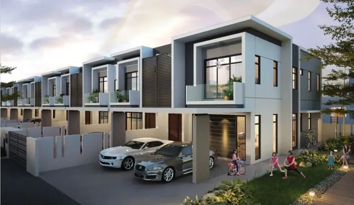 22' x 72' double-storey terrace homes at Danga Sutera, artist's impression