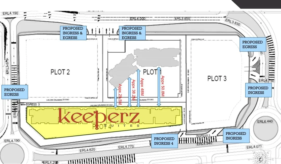 Keeperz Suites master plan