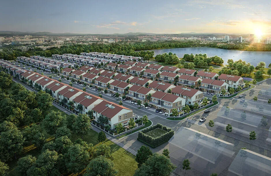 Keys @ Lakeside Residences facade, artist's impression
