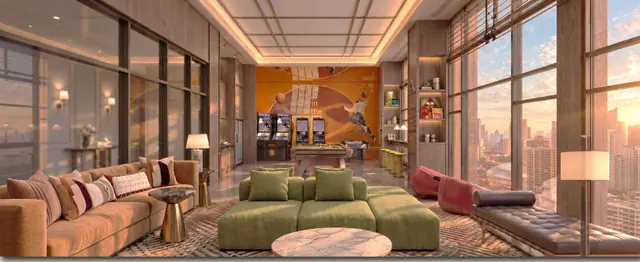 MABA Suitez Games Lounge, artist's impression