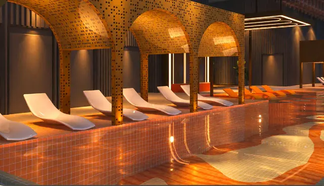 MABA Suitez Sunlit Pool on Tower B Level 50, artist's impression