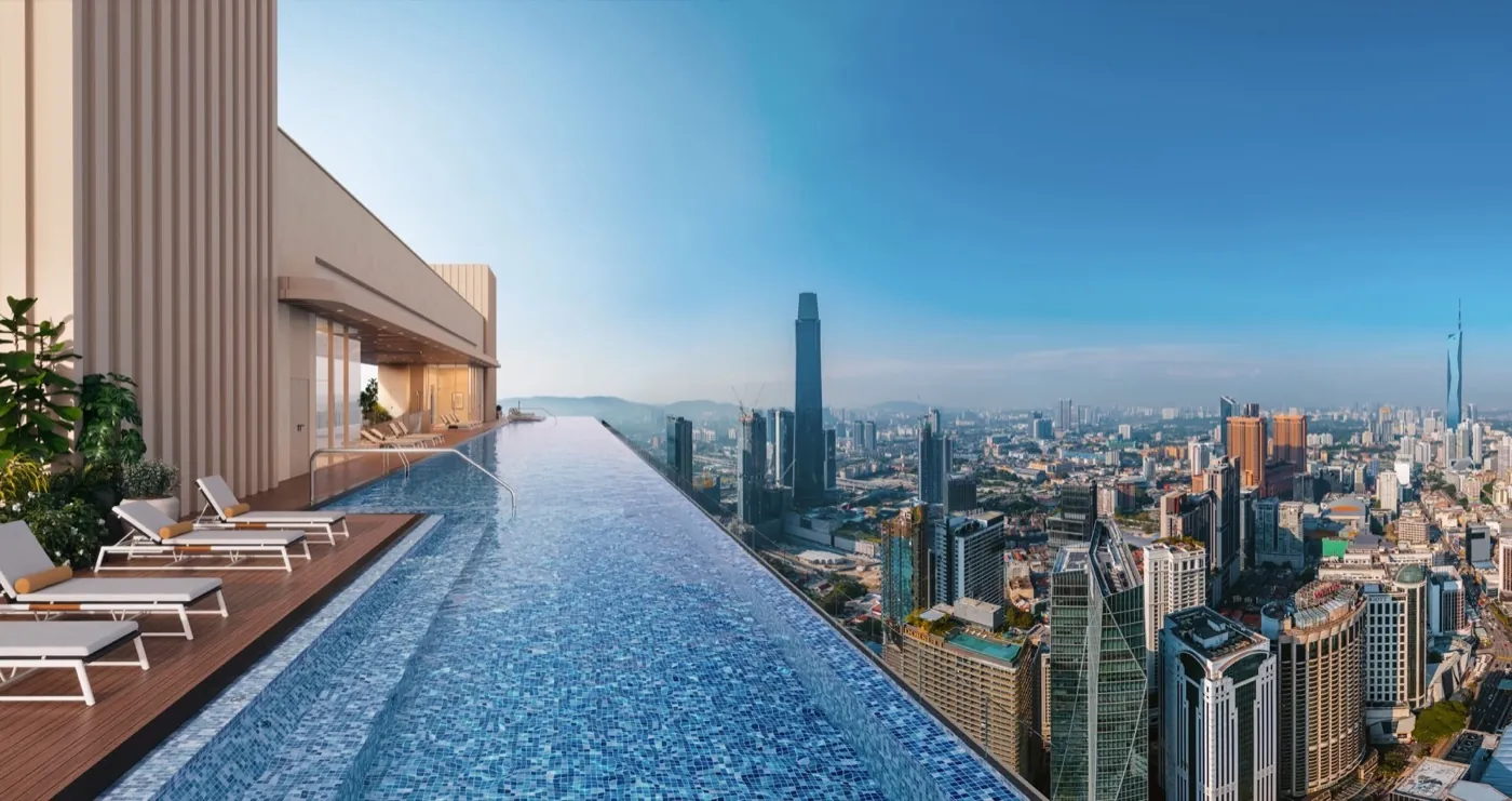Pavilion Square KL facade, artist's impression