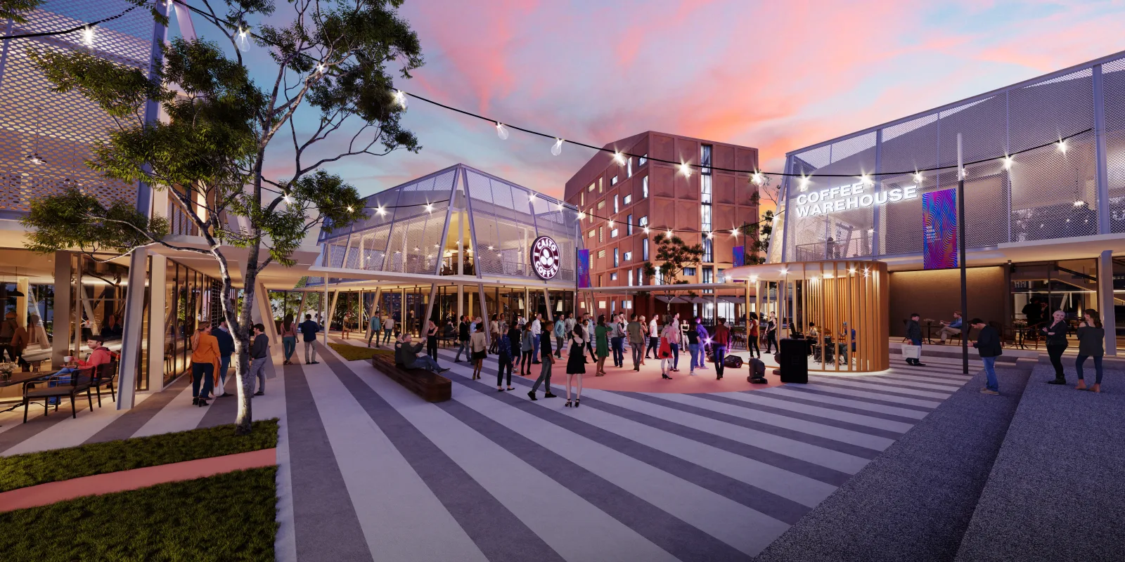Sejati Sentral alfresco dining street