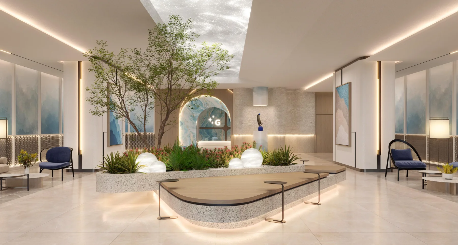 Stellaris entrance lobby, artist's impression