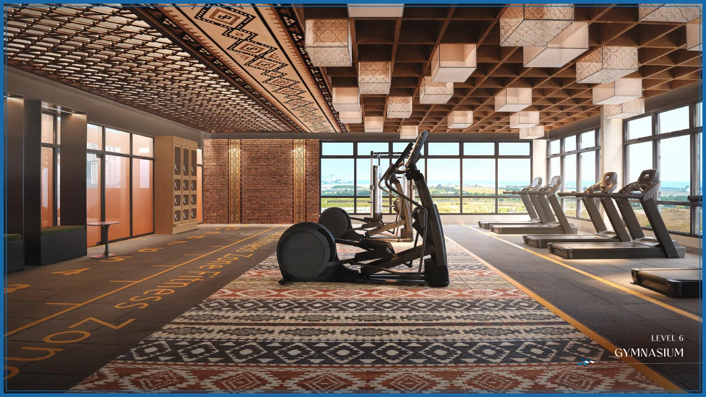 Tagbay Suites Melaka gymnasium