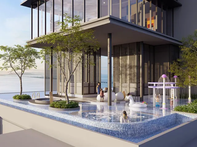Lighthauz Phase 2 beside Penang Bridge, artist's impression