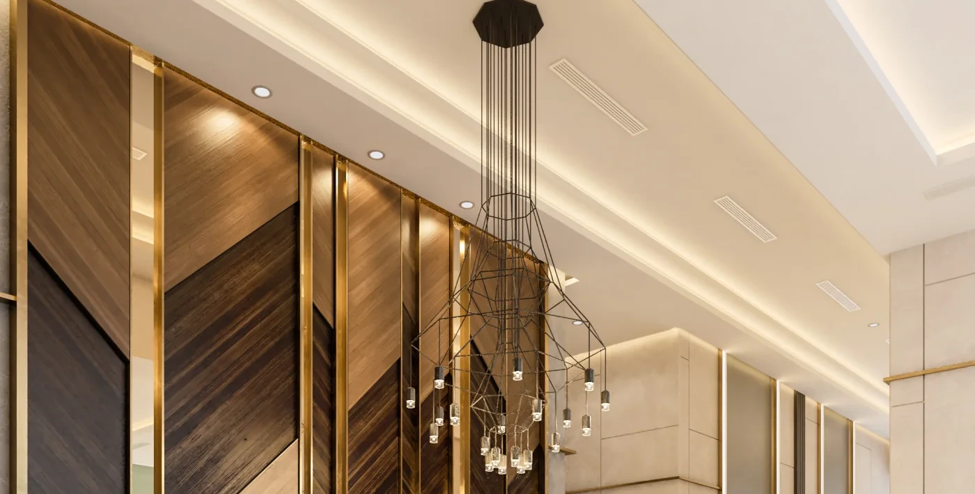 Tria Residensi lift lobby, artist's impression