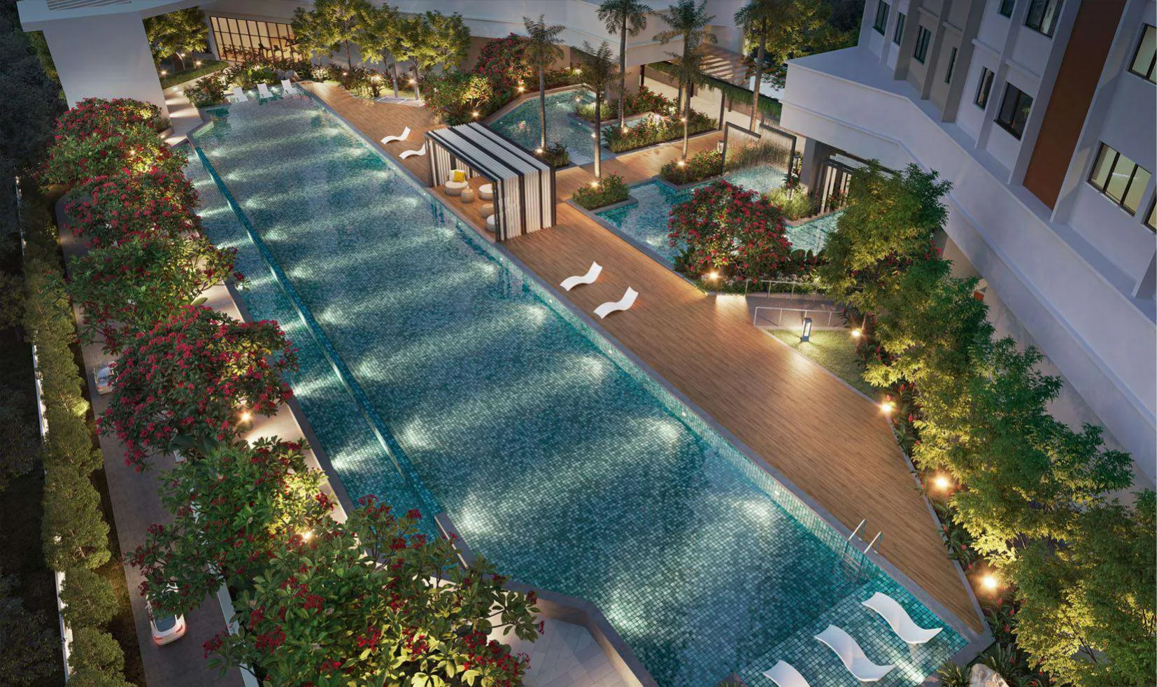 Westfield Residences 50m swimming pool, artist's impression
